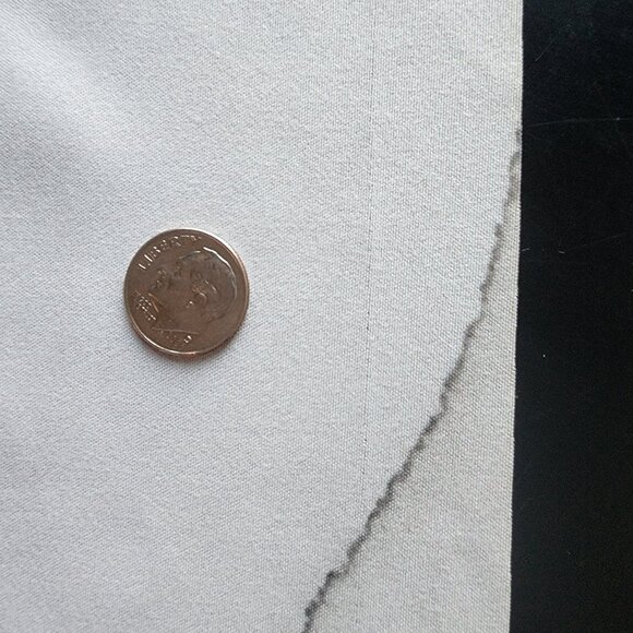 LARGE Marble Pattern Fabric Wall Hanging Tapestry Gray & Gold 70.8 X 90.5 inches - Picture 9 of 10